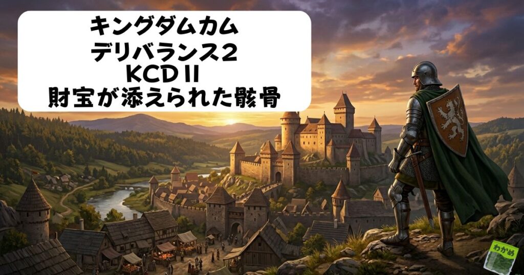 キングダムカムデリバランス２KCD2財宝が添えられた骸骨