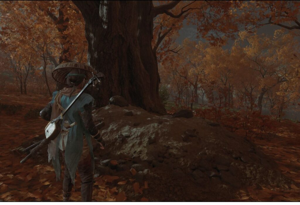 ゴーストオブヨウテイ 黒焦げの家