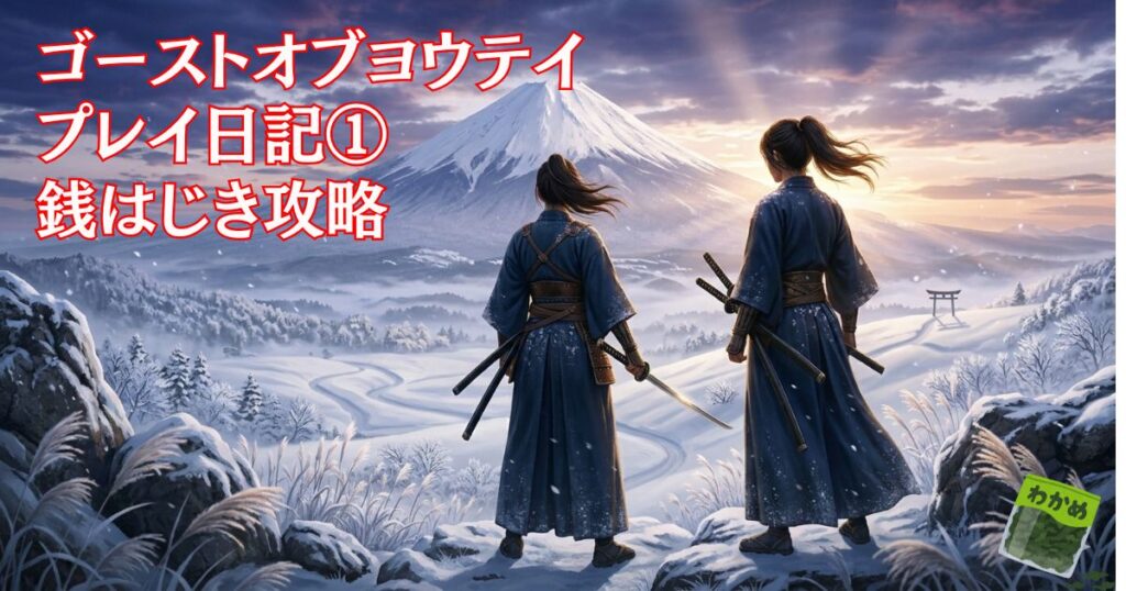 【銭はじき】ゴーストオブヨウテイ　プレイ日記①　銭はじき攻略